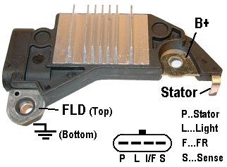 Delco Type Alternator Voltage Regulators