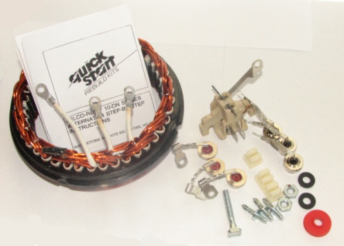 Delco Remy Alternator >> NEW! Thicker Stator! 10DN Series 105 Amp High Output Alternator Upgrade Kit Delco Remy Alternator >> NEW! Thicker Stator! 10DN Series 105 Amp High Output Alternator Upgrade Kit